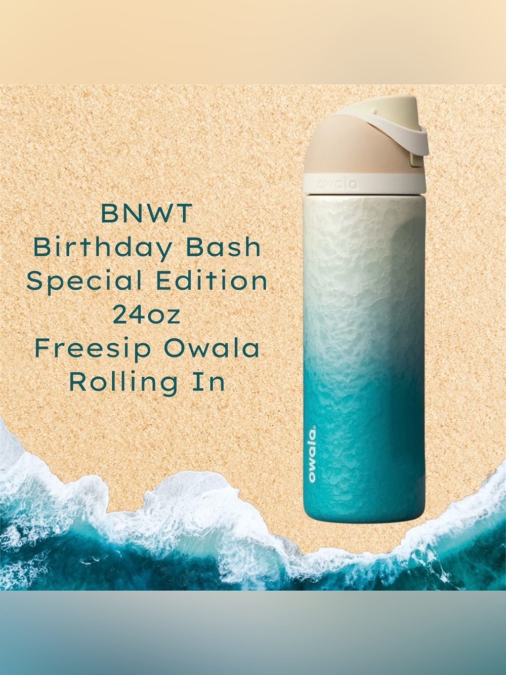 BNWT Special Edition 24oz Owala Freesip